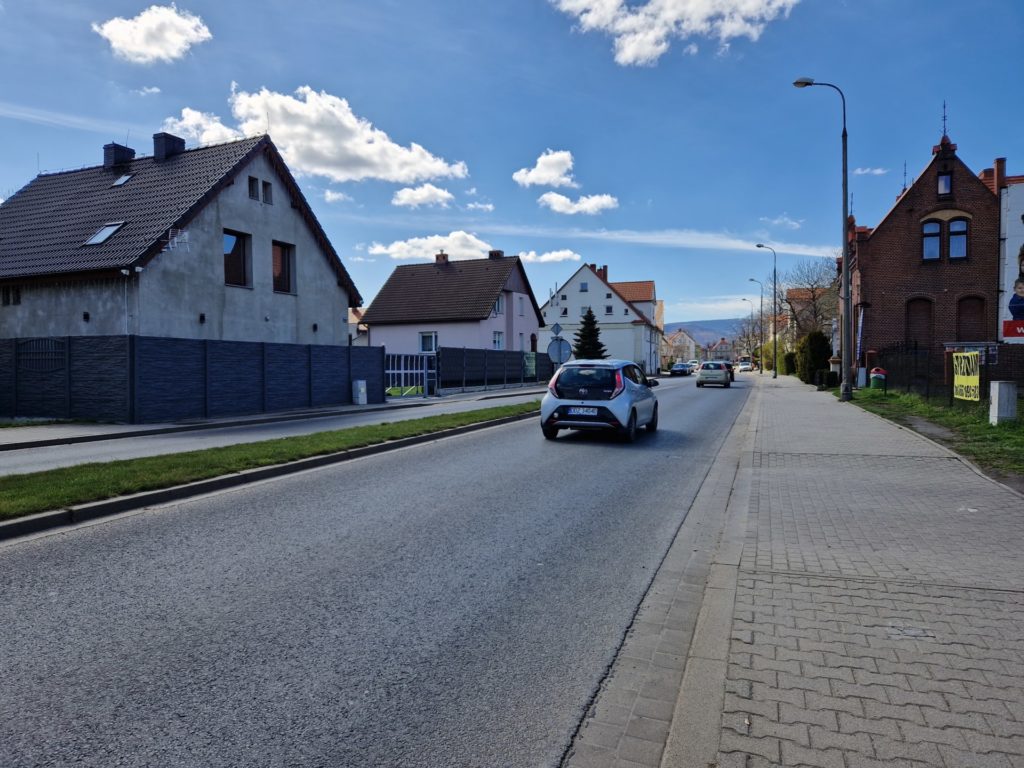 Zdjęcie ulicy Wolności w Bielawie