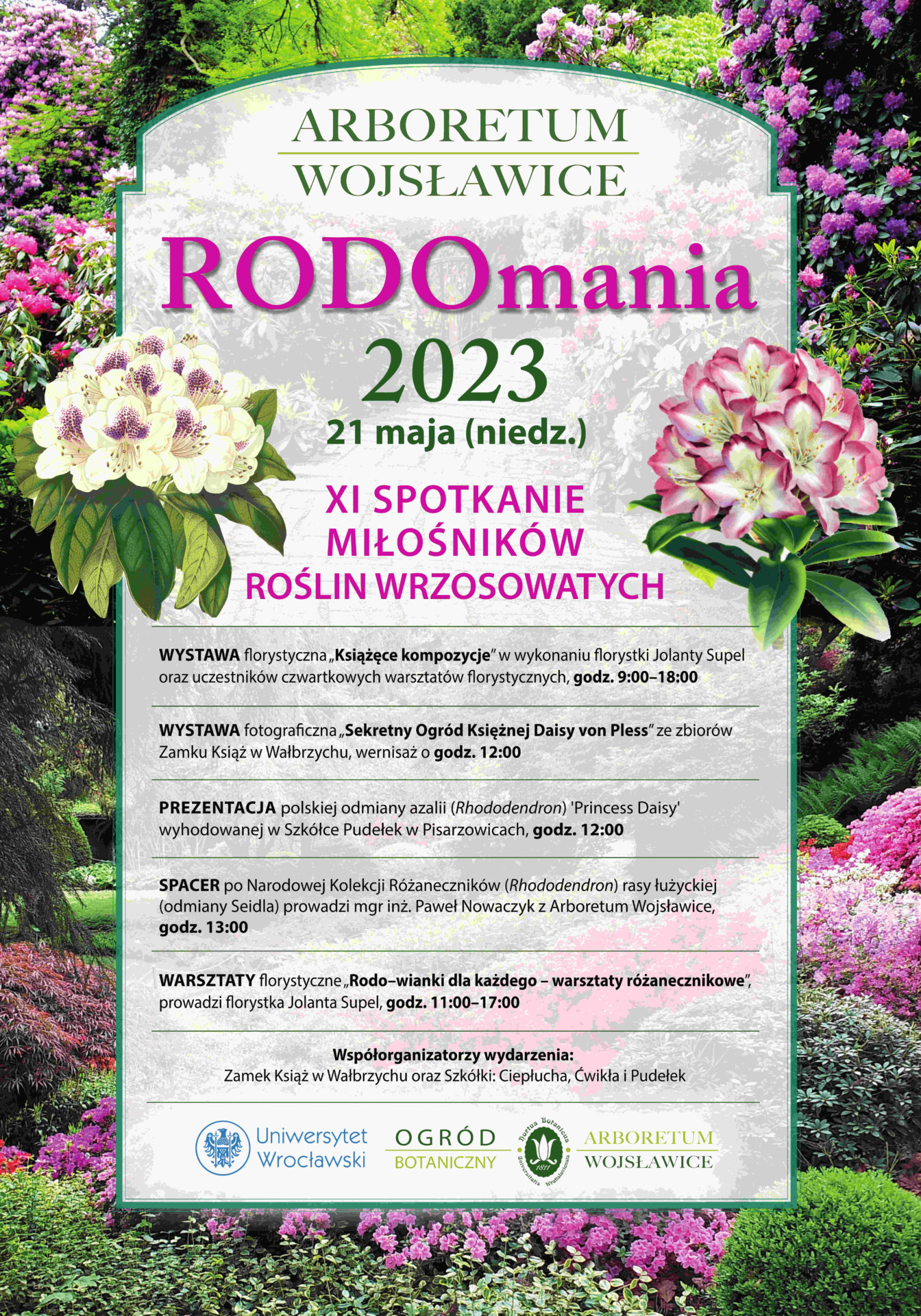 plakat promujący wydarzenie Rodomania 2023