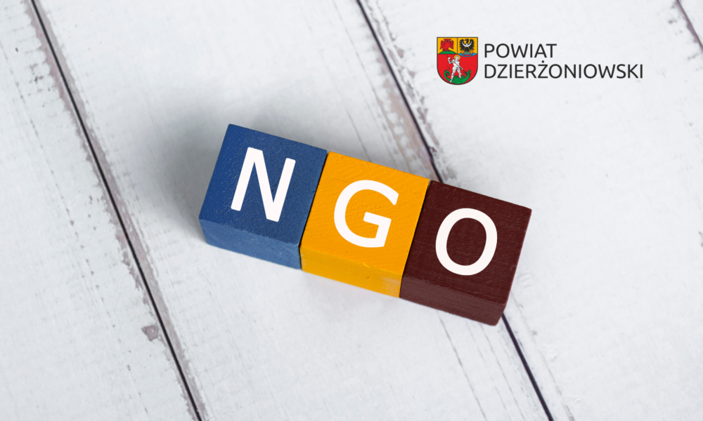 Grafika z logo NGO