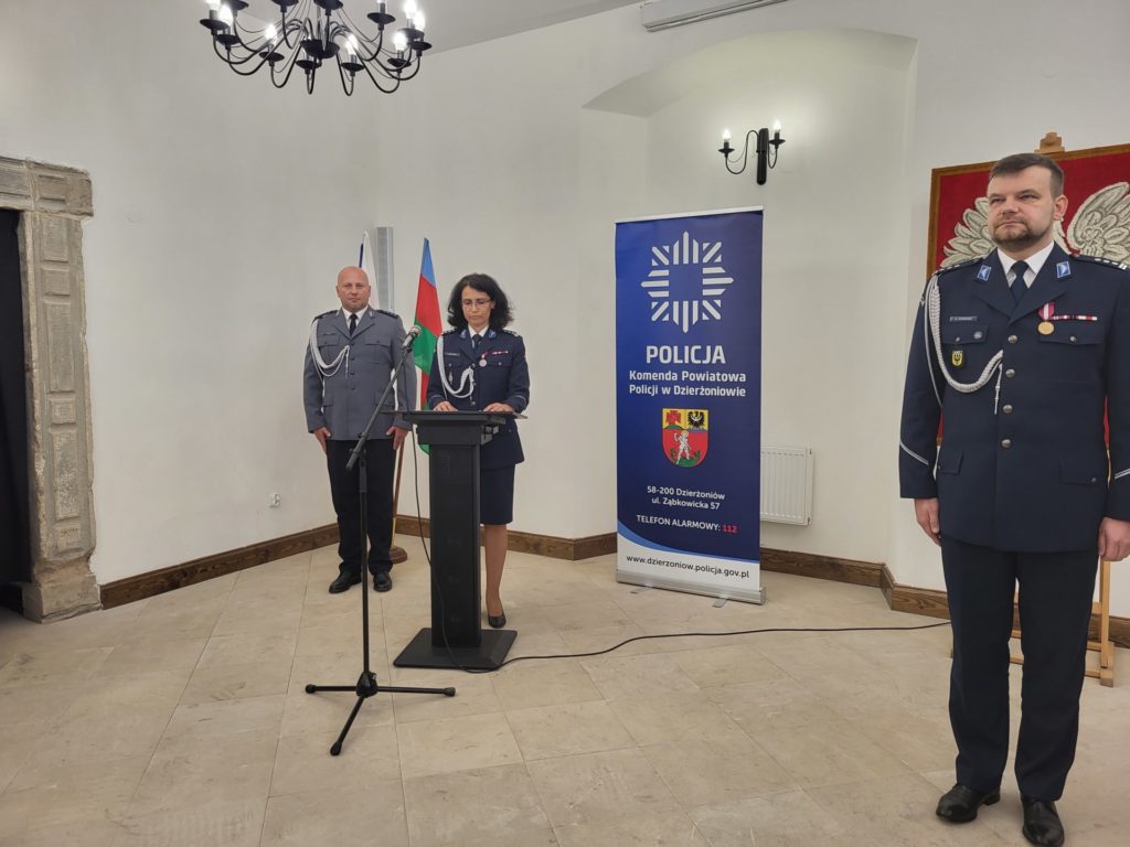 Zdjęcie Komendanta Powiatowego Policji w Dzierżoniowie