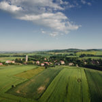 krajobraz z widokiem na powiat dzierżoniowski