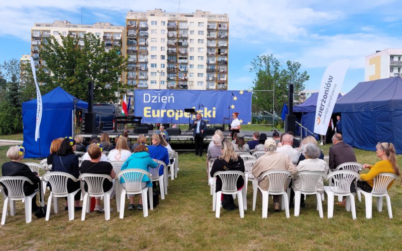 otwarcie Dnia Europejskiego przez burmistrza Dzierżoniowa