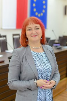 Zdjęcie radnej Małgorzaty Kuśmierek