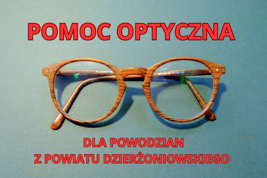 Pomoc optyczna dla powodzian z powiatu dzierżoniowskiego