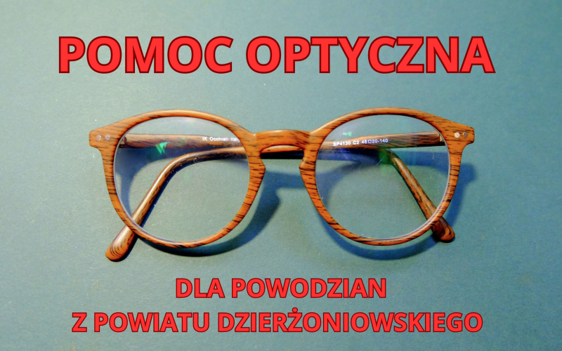 Pomoc optyczna dla powodzian z powiatu dzierżoniowskiego