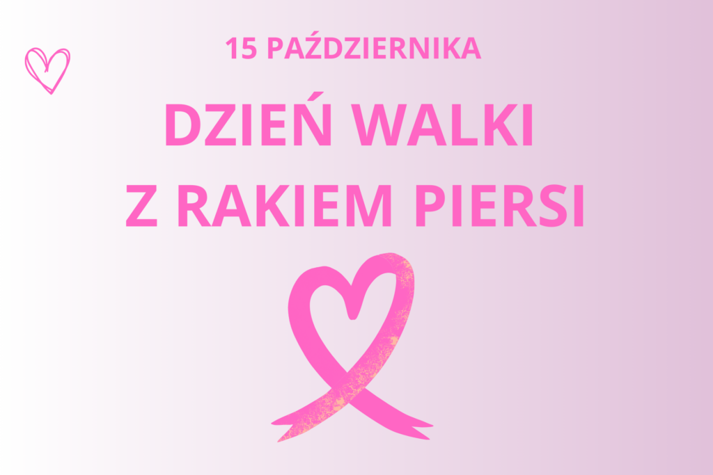 grafika dzień walki z rakiem piersi