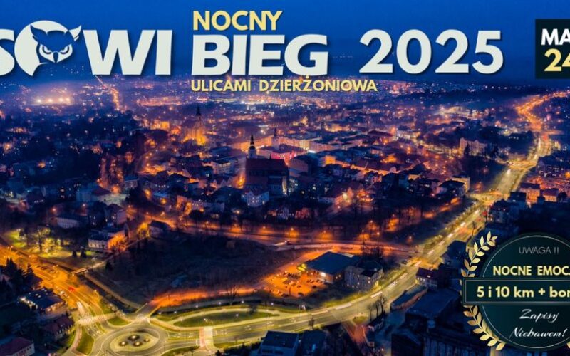 grafika promująca Sowi Bieg 2025