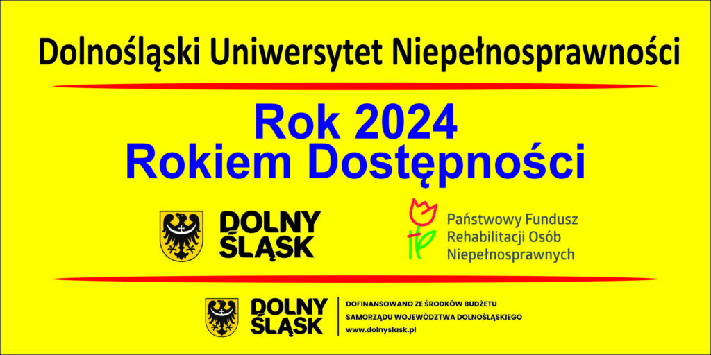 plakat-dolnośląski uniwersytet niepełnosprawności