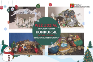 grafika promująca świąteczny konkurs