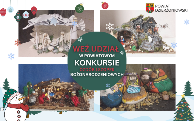 grafika promująca świąteczny konkurs