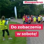 plakat motywacyjny do udziału w cyklu Parkrun5