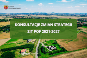 konsultacje społeczne zmiany do strategii ZIT POF