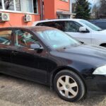 skoda octavia będąca przedmiotem widok na przetargu prawy przód