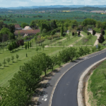 nowa droga przy Arboretum Wojsławice