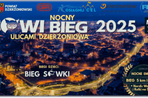 grafika promująca Sowi Bieg