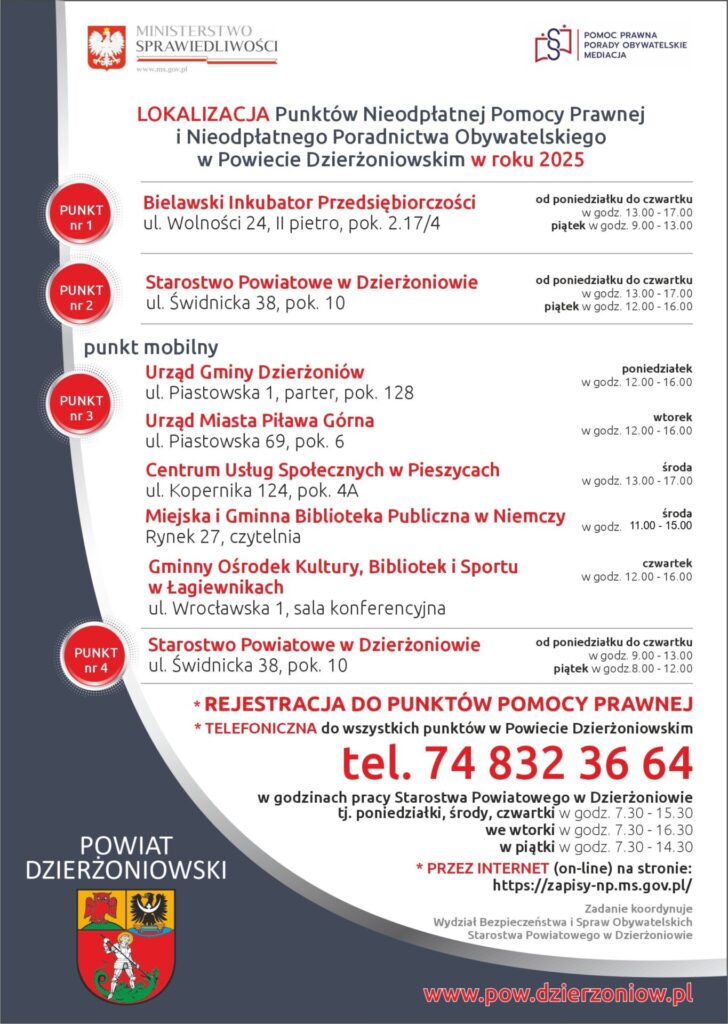 ulotka pomoc prawna