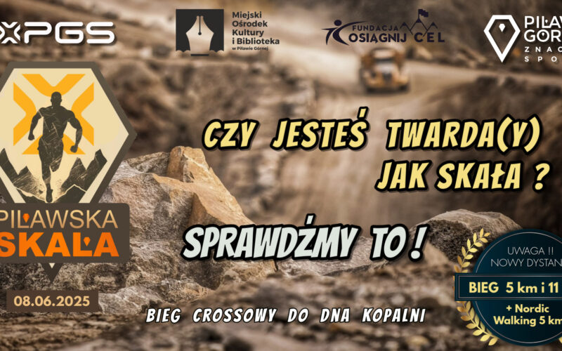 grafika zapraszająca na Piławską Skałę