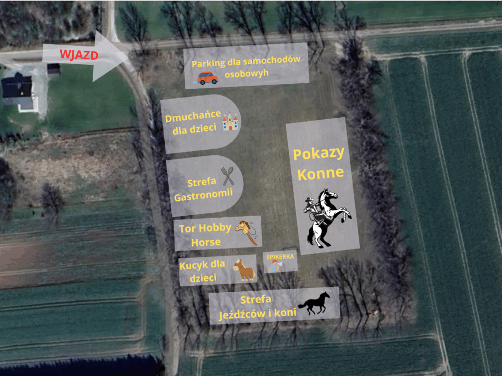Sowiogórskie Rodeo plan miejsca