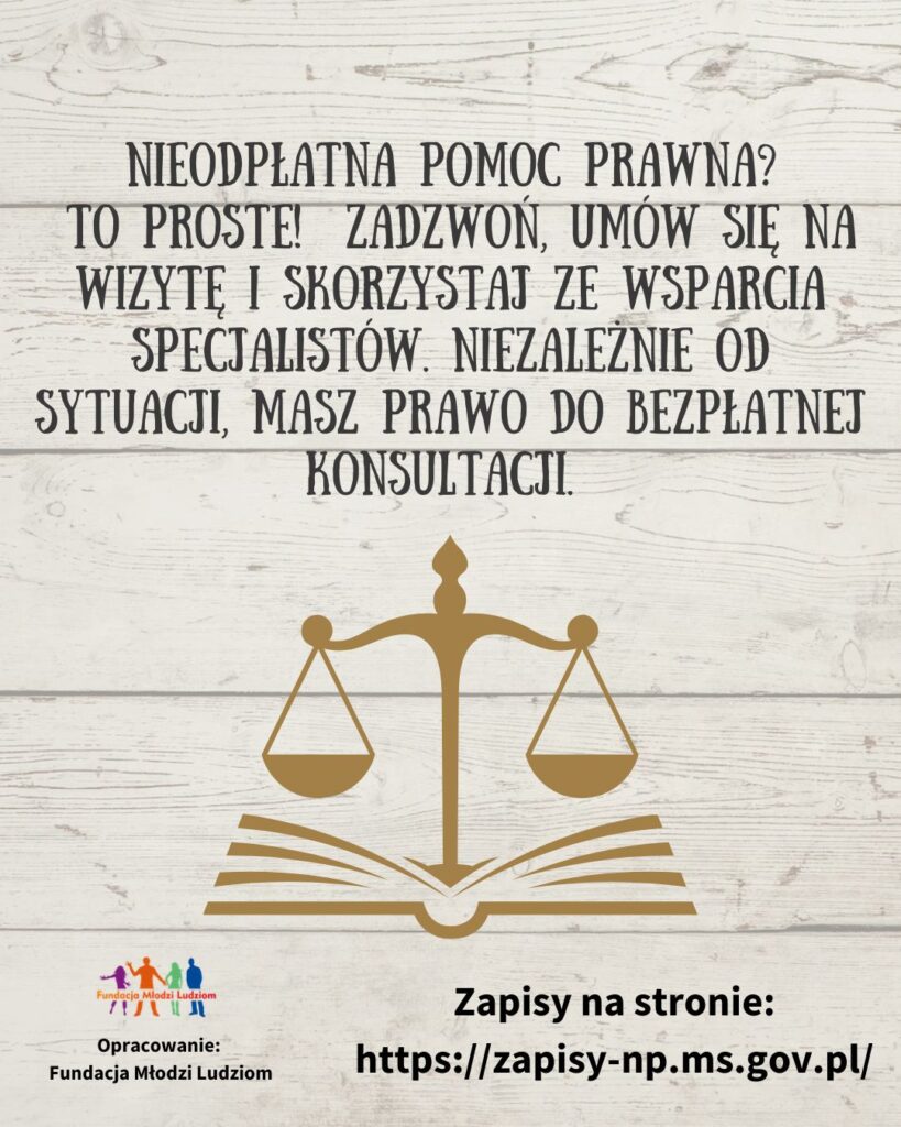 nieodpłatna pomoc prawna umawianie wizyty