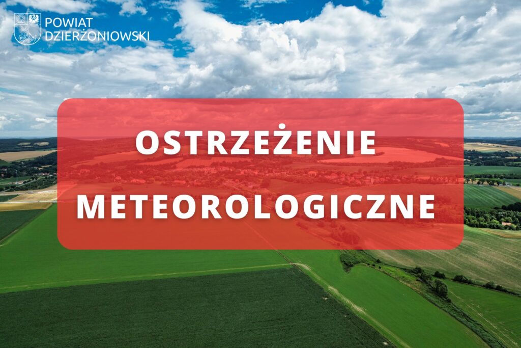 ostrzeżenie meteorologiczne