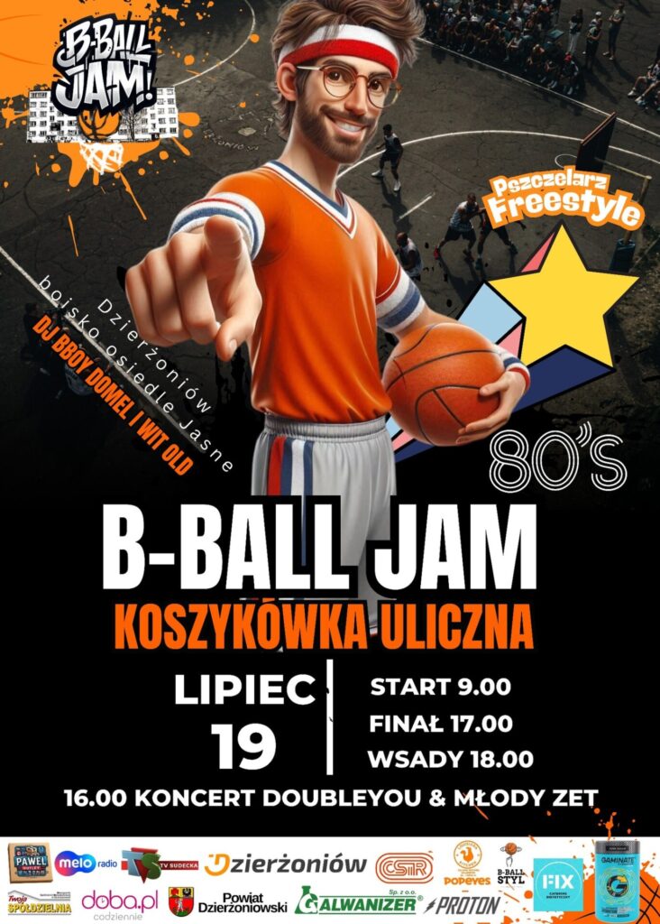 Plakat B-Ball Jam 2025
