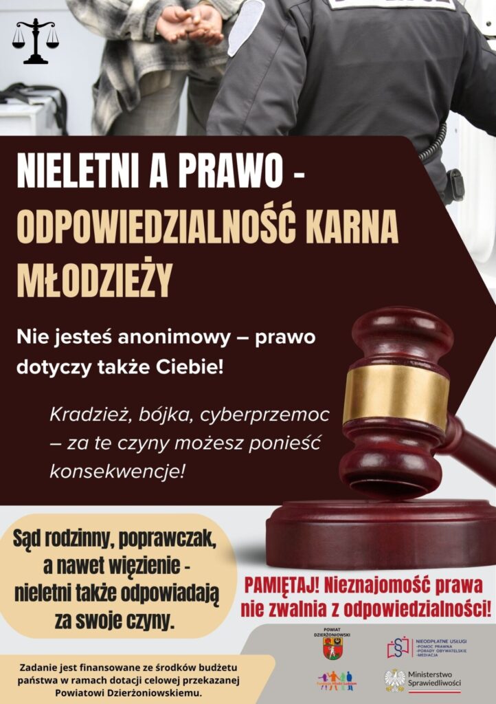 E-plakat Dzierżoniowski- Nieletni