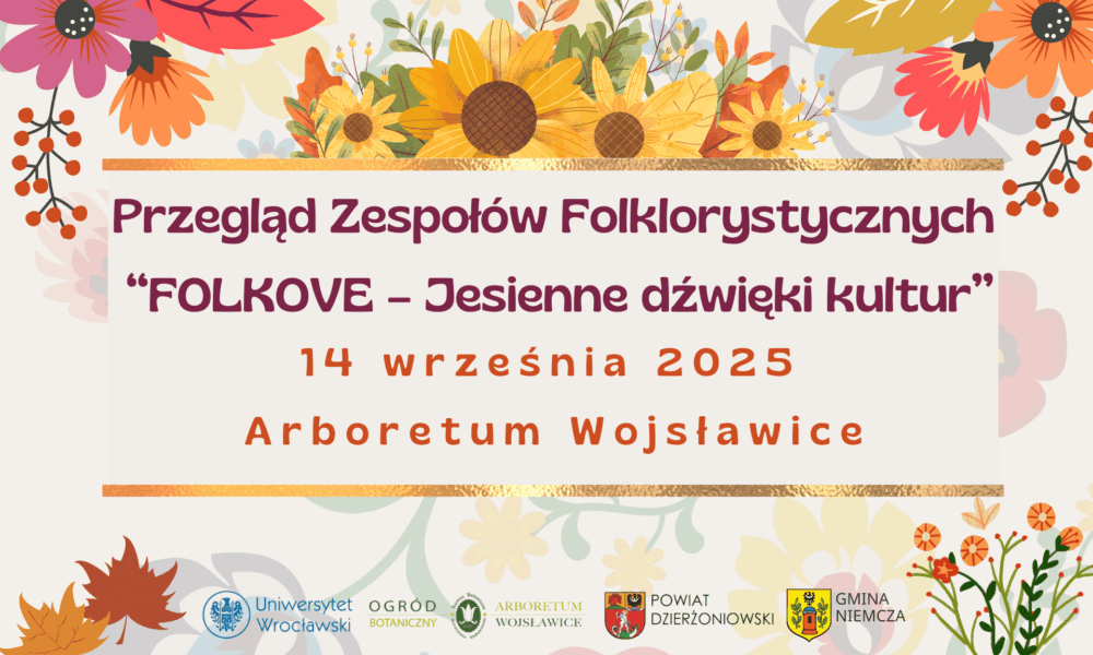 Kwiaty i liście - przegląd zespołów folklorystycznych FOLKOVE - Jesienne dźwięki kultur