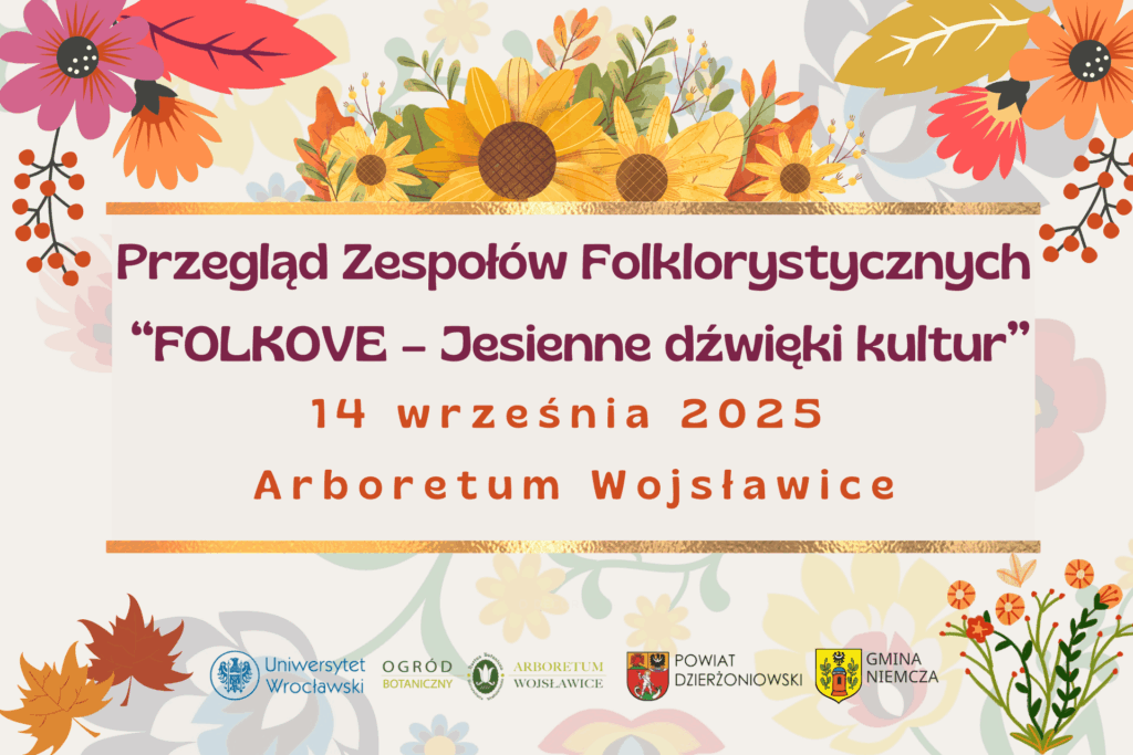 Kwiaty i liście - przegląd zespołów folklorystycznych FOLKOVE - Jesienne dźwięki kultur