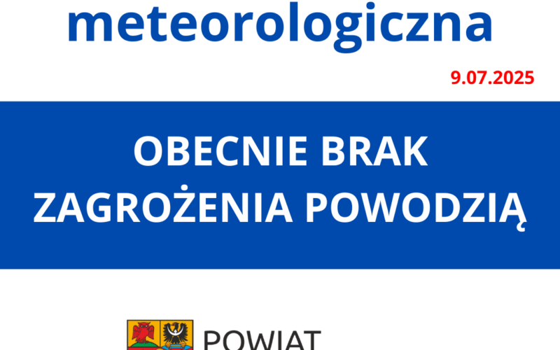 Powiat Dzierżoniowski obecnie brak zagrożenia powodzią