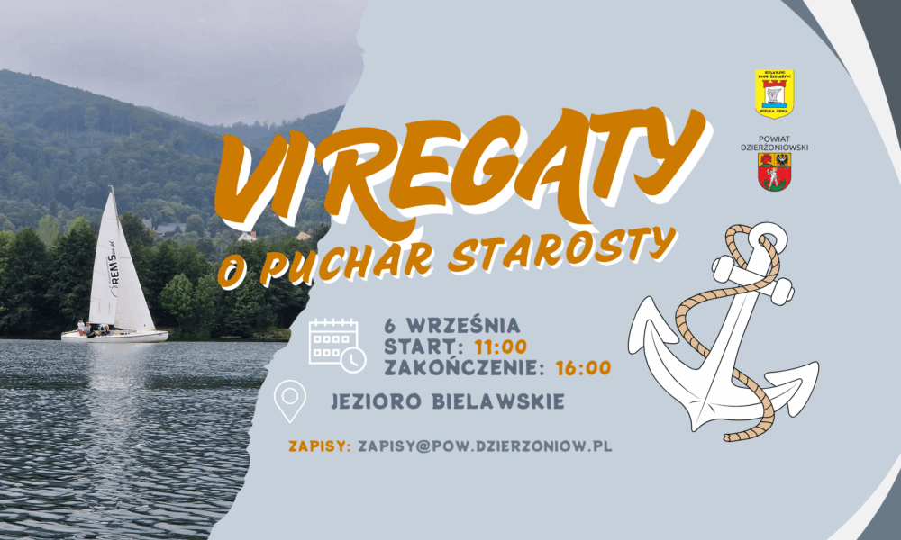 grafika promująca regaty