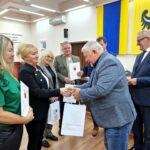 wręczenie nagród grupie wieńcowej