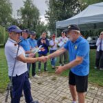 wręczenie podziękowań za udział w regatach