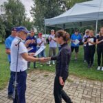 wręczenie podziękowań za udział w regatach