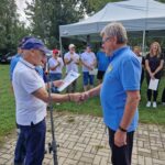 wręczenie podziękowań za udział w regatach