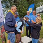wręczenie medali i dyplomów za II miejsce
