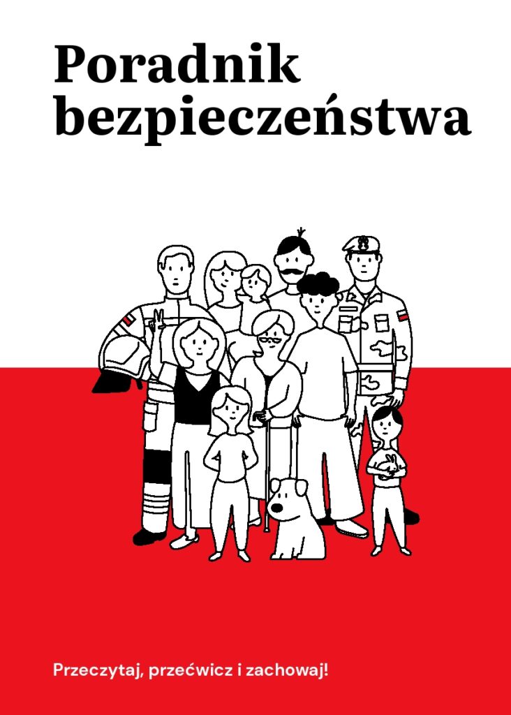 plakat poradnik bezpieczeństwa