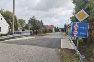 widok na cały przepust od strony Ligoty w kierunku Przystronia