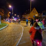 uczestnicy na rondzie w Dzierżoniowie