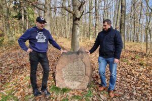 wicestarosta Andrzej Bolisęga i wójt Marcin Pięt