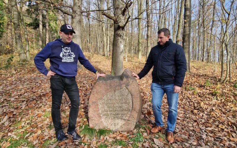 wicestarosta Andrzej Bolisęga i wójt Marcin Pięt