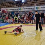 zawodnicy podczas walki