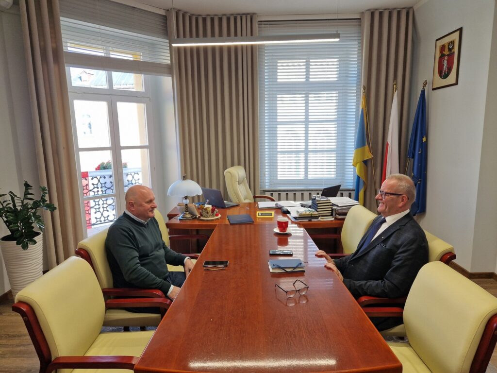 spotkanie starosta burmistrz Piławy Górnej