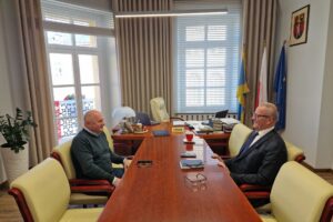 spotkanie starosta burmistrz Piławy Górnej