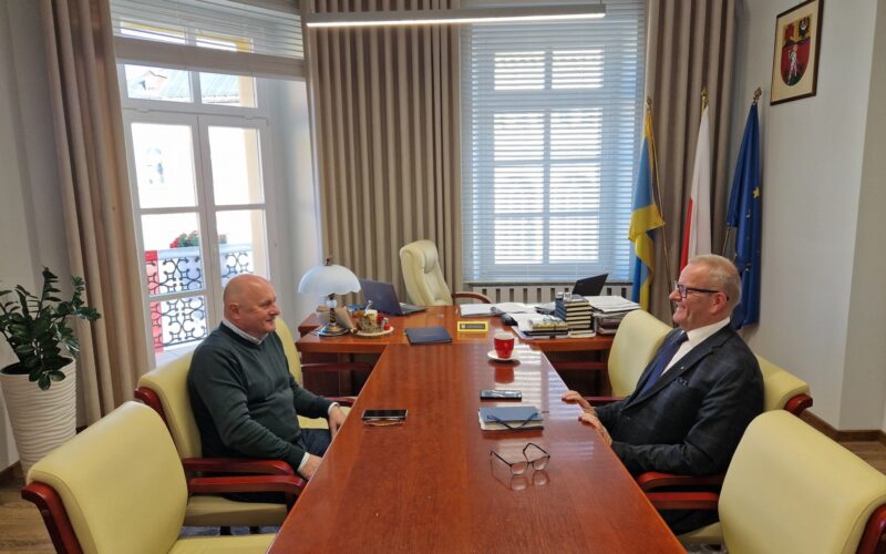 spotkanie starosta burmistrz Piławy Górnej