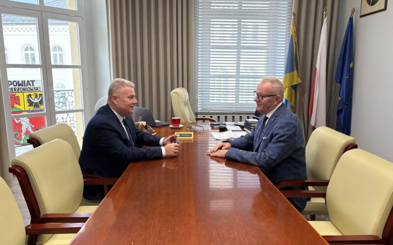 spotkanie Starosta i Burmistrz Dzierżoniowa