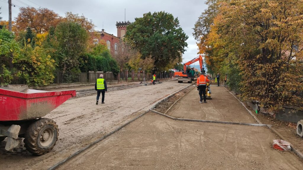 roboty drogowe na ulicy Kilińskiego