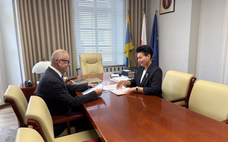 spotkanie starosta burmistrz pieszyc