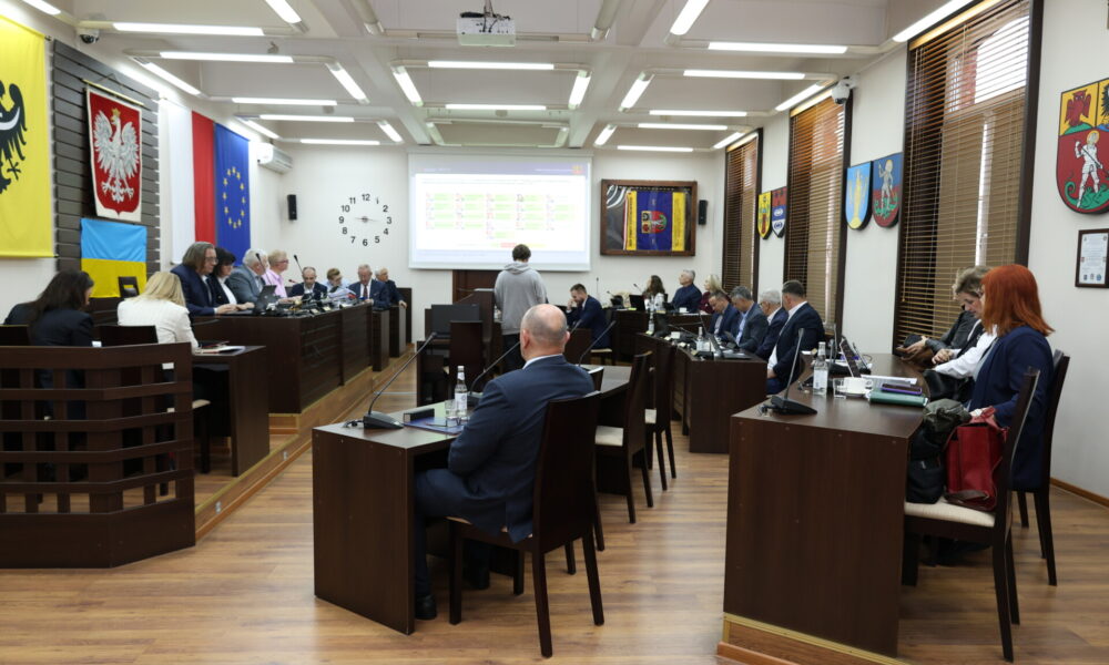 widok na salę podczas listopadowej sesji