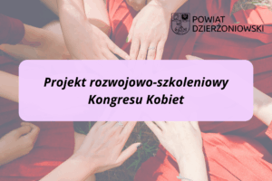 grafika dłonie projekt rozwojowo-szkoleniowy Kongresu Kobiet