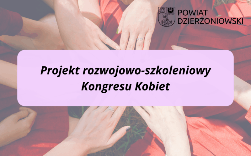 grafika dłonie projekt rozwojowo-szkoleniowy Kongresu Kobiet